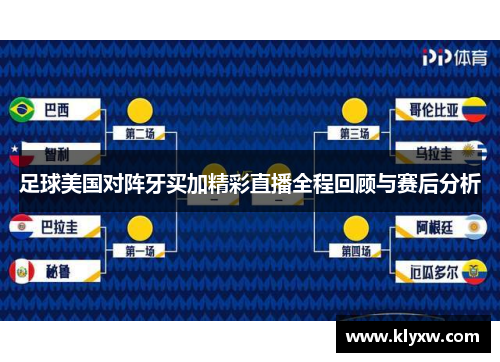 足球美国对阵牙买加精彩直播全程回顾与赛后分析